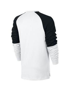 Camiseta Nike Manga Larga Blanca