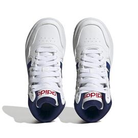 Zapatilla para Niños  Adidas Hoops 3.0 Mid   Blanco