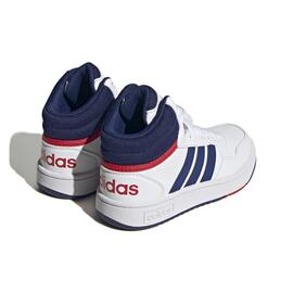 Zapatilla para Niños  Adidas Hoops 3.0 Mid   Blanco