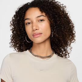 Camiseta para Mujer  Nike Sportswear Chill Knit  Beige