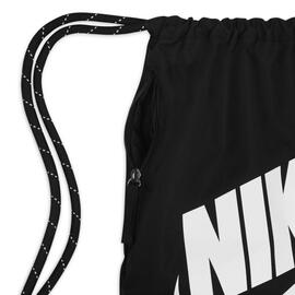 Nike Heritage Bolsa con cordón Negro