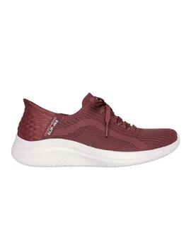 Zapatilla para Mujer  Skechers Slip Ins Granate