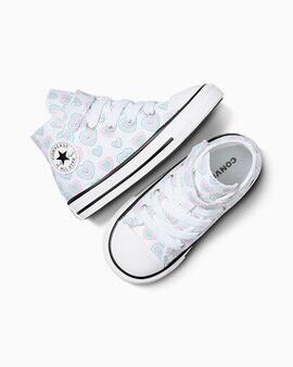 Zapatillas para Niños  Converse All Star Hi 1V Blanco