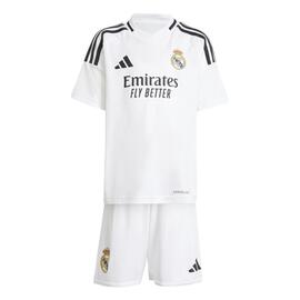 MINICONJUNTO PRIMERA EQUIPACIÓN  Adidas Real Madrid  Blanco