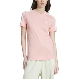 CAMISETA ESSENTIALS SLIM LOUNGEWEAR 3 BANDAS rosa