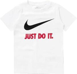 Camiseta para Niños Nike Swoosh JDI  Blanco