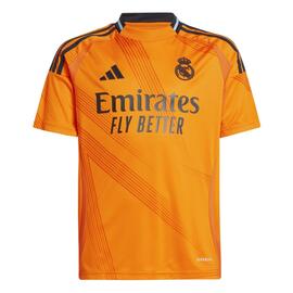 Conjunto Niños Futbol Adidas Real Madrid 2ª  24/25  Naranja