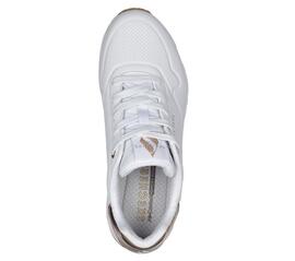 Zapatilla para Mujer Skechers UNO GOLDE Blanco