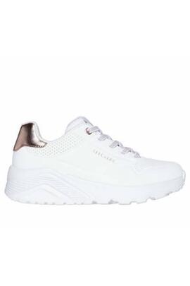 Zapatilla Niña Skechers Uno Lite Blanco