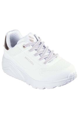 Zapatilla Niña Skechers Uno Lite Blanco