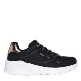 Zapatilla Niña Skechers UNO LITE NEGRO