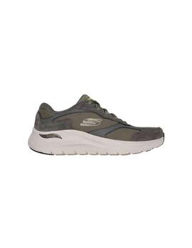 Zapatilla Skechers Arch Fit Oliva