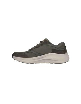 Zapatilla Skechers Arch Fit Oliva