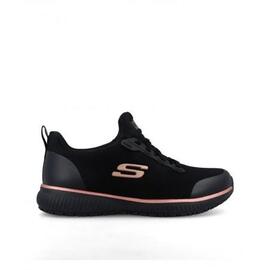 Zapatilla para Mujer  Skechers Squad Work Negro