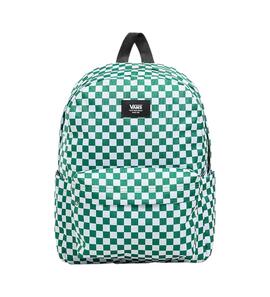 Mochila Vans Old Skool Grom Check Verde