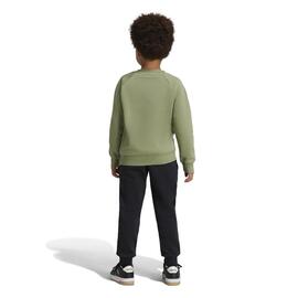 CHandal Niños Adidas Essentials Logo Fleece verde