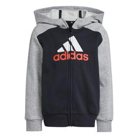 Chándal para niños adidas Essentials Big Logo Gris