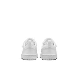 Zapatilla Niño Nike Court Borought low recraft Blanco