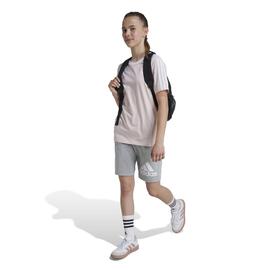 Camiseta adidas Essentials 3 Bandas Cotton Loose Fit Niña Ro