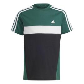 Camiseta Niño Adidas TIBERO 3 STRIPES VERDE