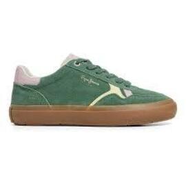 Zapatilla para Mujer Pepe Jeans Travis Retro Verde