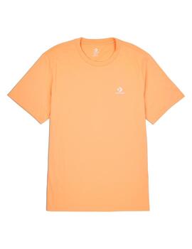 Camiseta Converse Go-To Embroidered Star Naranja