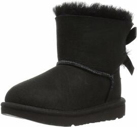 Bota Infantil UGG Mini Bailey Bow II  Negro