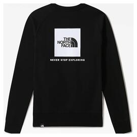 Sudadera  The North Face  Raglan Redbox  Negro