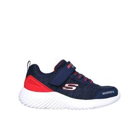 Zapatilla para Niños Skechers Bounder Waterprooff Azul Rojo