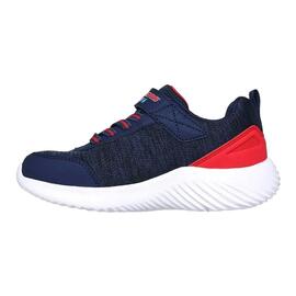 Zapatilla para Niños Skechers Bounder Waterprooff Azul Rojo