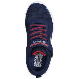 Zapatilla para Niños Skechers Bounder Waterprooff Azul Rojo