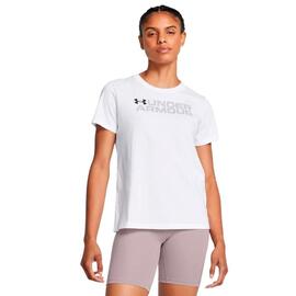 Camiseta  Under Armour  Big Logo  Blanca