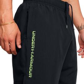 Pantalón Corto Under Armour  Tech™ Woven Wordmark Negro