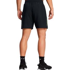 Pantalón Corto Under Armour  Tech™ Woven Wordmark Negro