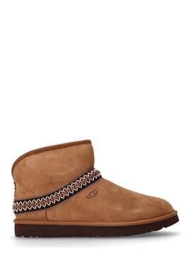 Bota para Mujer  UGG Classic Mini Crescent  Camel