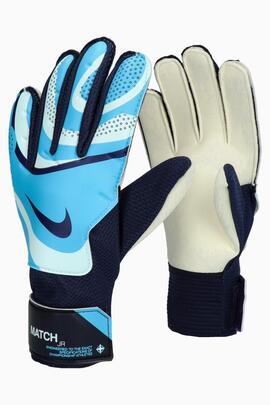 Guantes Fútbol Niños Nike Match   Azul