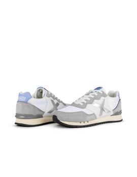 Zapatilla Munich Dash Woman 239 Blanco/Plata