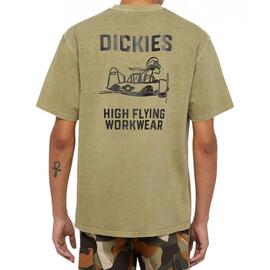 Camiseta Dickies HIGH FLYING WORKWEAR TEE VERDE