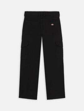 Pantalón Largo para Mujer Dickies Canvas Cargo  Negro