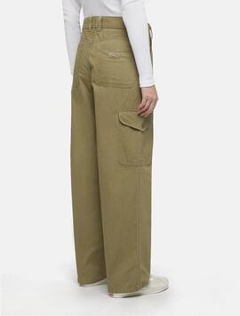 Panatalón para Mujer Dickies Canvas Cargo  Verde