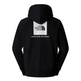 Sudadera Capucha The North Face  Raglan RedBox  Negro