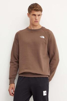 Sudadera The North Face Raglan Redbox  Marrón