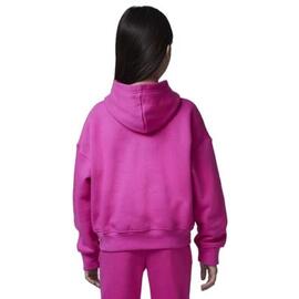 Sudadera para Niños Jordan Brooklyn ESS  Fucsia