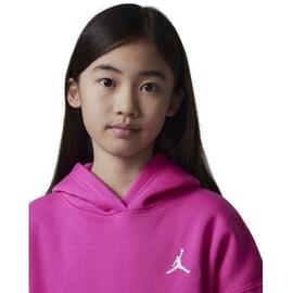 Sudadera para Niños Jordan Brooklyn ESS  Fucsia