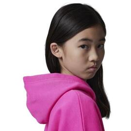 Sudadera para Niños Jordan Brooklyn ESS  Fucsia