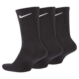 Calcetines  Nike Cushioned   Negro  3 pares