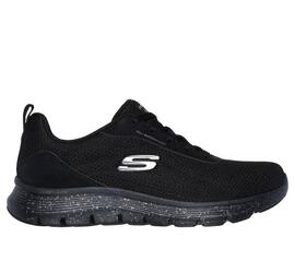 Zapatilla Mujer  Skechers Flex appeal 5.0 WATERPROOF Negro