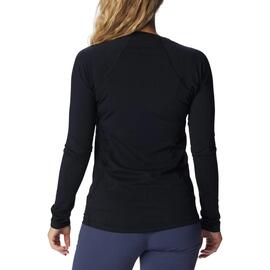 Camiseta Térmica Para Mujer  Columbia Negro