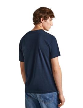 Camiseta  Pepe Jeans Connor  Azul