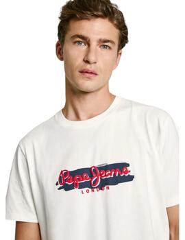 Camiseta  Pepe Jeans Arsham  Blanco